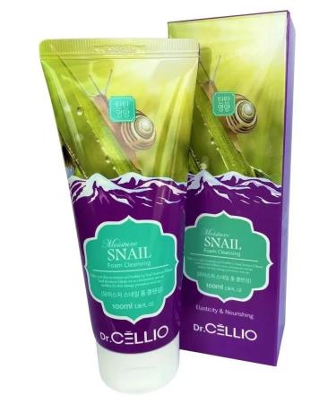 Dr CELLIO G70 Moisture Snail foam for washing with mucin Snail 100ml
