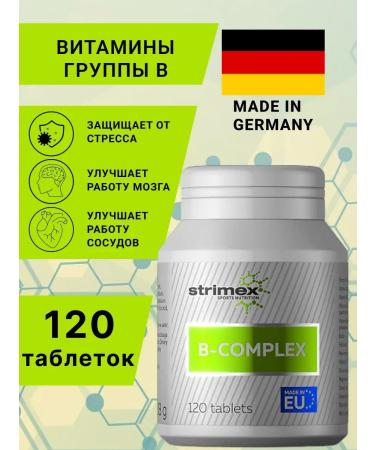 Strimex B vitamins in 120 table