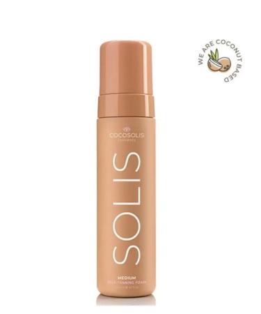 COCOSOLIS Self-tanning spray foam Medium self-tanning foam 200 ml ORIGINAL - Buy Online on GoSupps.com