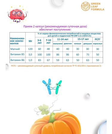 GREEN LEAF FORMULA Magnesium B6 for children from 3 years old and adults - Buy Online on GoSupps.com
