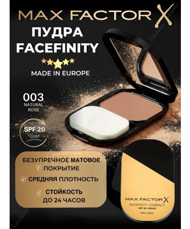 MAX FACTOR Facefinity matting Face Face 003 Original