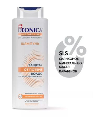 DEONICA Women's shampoo against hair loss 380 ml - Buy Online on GoSupps.com