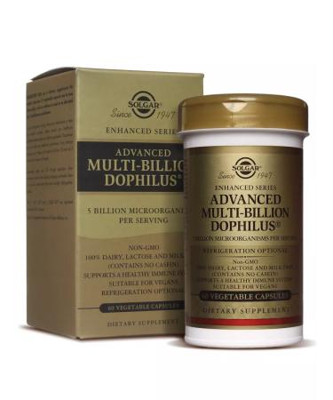 Solgar Multidofilus plus probiotic # 60 - Buy Online on GoSupps.com