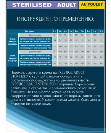 Flatazor Dry food for sterilized cats Prestige chicken 2kg - Buy Online on GoSupps.com