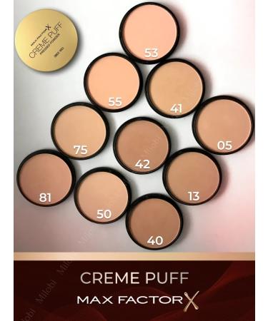 MAX FACTOR Facial powder matting Creme Puff 13 Original - Buy Online on GoSupps.com