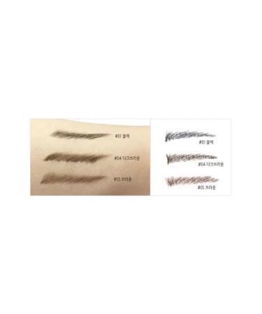 L'OCEAN Automatic eyebrow pencil 05 Brown - Buy Online on GoSupps.com