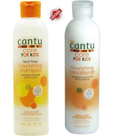 Cantu Shampoo + air conditioning for children with shi oil - 237 ml - Buy Online on GoSupps.com