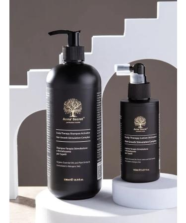 ANNA'S SECRET Shampoo Activator of hair growth Stimulation Complex 500ml - Buy Online on GoSupps.com