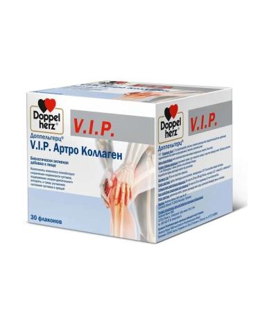 Doppelherz V.I.P. Arthro collagen 30 bottles of 25 ml - Buy Online on GoSupps.com