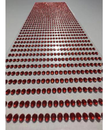 DIMARS Rhinestones on the face of self -adhesive for hair and makeup 3 mm - Buy Online on GoSupps.com