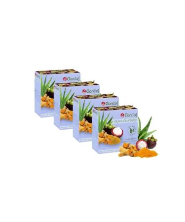 TWIN LOTUS Antibacterial soap set with mangustine 4 pcs - Buy Online on GoSupps.com