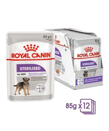 ROYAL CANIN Sterilated dug dog food is wet 85 g x 12 pieces