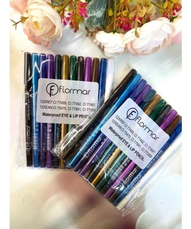 NDN Collection Gel pencil for the eyes and lips 12 pieces - Buy Online on GoSupps.com