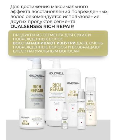 Goldwell Rich repair hair shampoo 250 ml - Buy Online on GoSupps.com