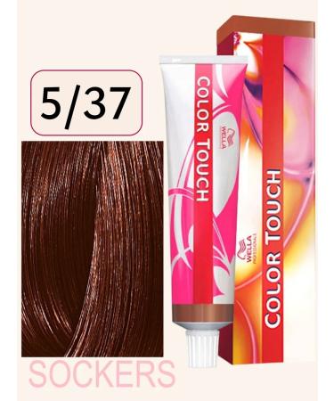 WELLA Color Touch 5 37 - tinting cream - paint 60ml - Buy Online on GoSupps.com
