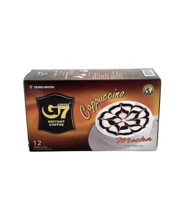 G7 Instant Coffee Vietnamese soluble coffee Kapuchino Mokko (12 pcs 18g) - Buy Online on GoSupps.com