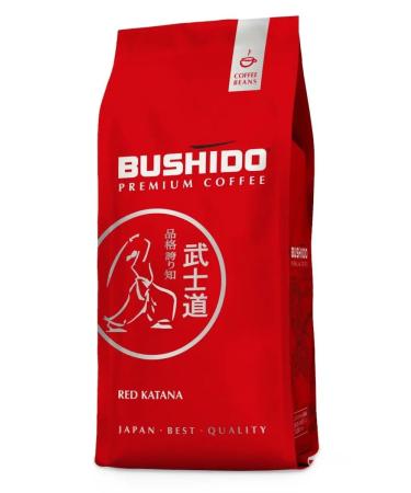 Bushido Coffee in Red Katana 1kg grains - Buy Online on GoSupps.com