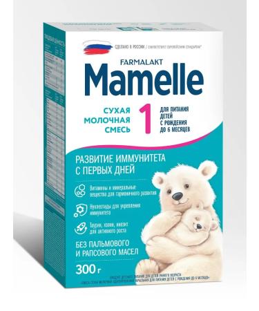 Mamelle Mamel 1 - they say. mixture 0-6 months 300 g 2 pcs - Buy Online on GoSupps.com