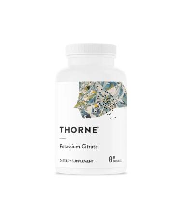 Thorne Research Potassium citrate 99 mg Potassium Citrate 90 capsules - Buy Online on GoSupps.com