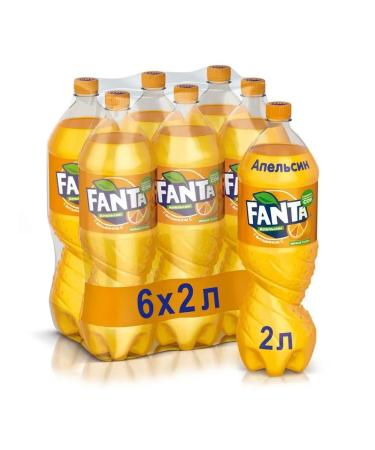 Fanta Drink SAMENT ONELSIN 6 pcs 2 l - Buy Online on GoSupps.com