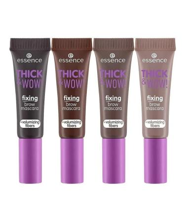 Essence Thick & wow eyebrow mascara! shade 02 - Ash Brown - Buy Online on GoSupps.com