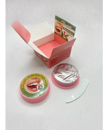 Rasyan Thai bleaching toothpaste with cloves 25 g 2 pcs - Buy Online on GoSupps.com