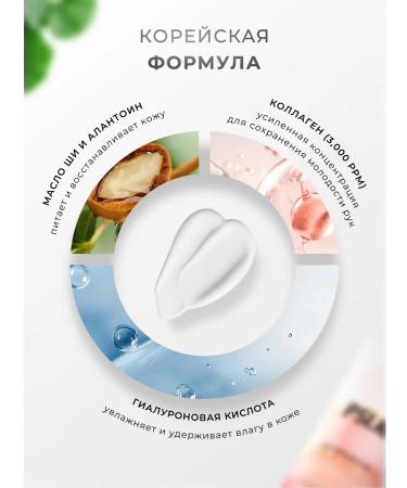 PSLAB Hand cream moisturizing perfumed Korea with collagen - Buy Online on GoSupps.com