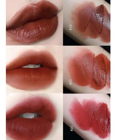 THE MAKEUP A set of matte tints for the Korean lip (3 pcs) - Buy Online on GoSupps.com