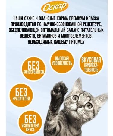 Oscar Dry food for cats turkey 10 kg - Buy Online on GoSupps.com
