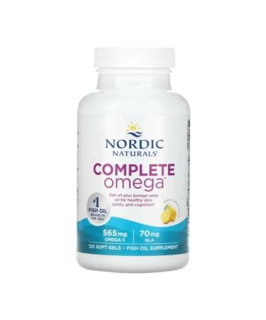 Nordic Naturals Complete Omega 282.5 mg 120 capsules - Buy Online on GoSupps.com