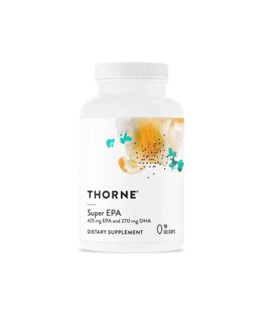 Thorne Research Omega-3 of fish oil Omega 3 Super EPA 90 capsules - Buy Online on GoSupps.com
