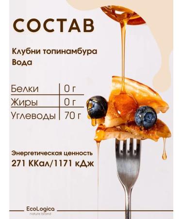 Eco logica Jerusalem artichoke syrup - Buy Online on GoSupps.com