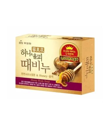 MUKUNGHWA Honey Body Soap soap with honey and shelling of chestnuts 100g