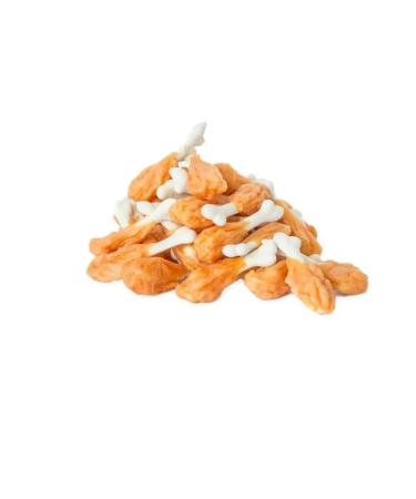 Green QZin Dog delicacy throwing chicken on a bone 750g - Buy Online on GoSupps.com