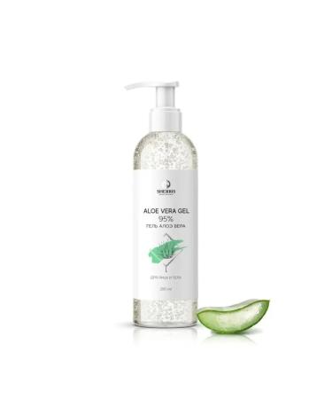 SHERRIS Professional Aloe Vera gel 95% 200 ml - Buy Online on GoSupps.com