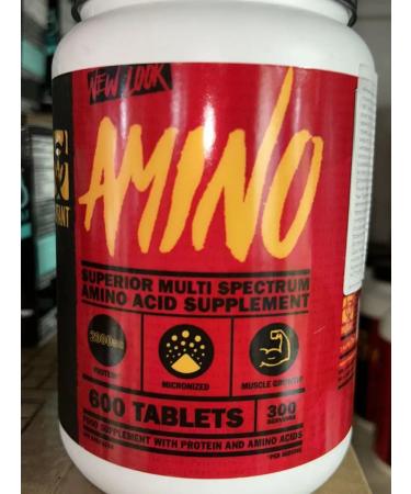 Mutant Amino acid complex Amino 600 table - Buy Online on GoSupps.com