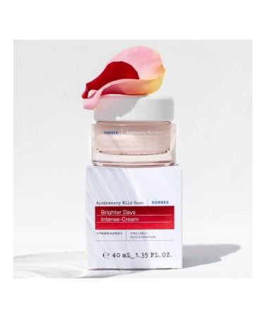 Korres Face cream with wild rose extract for dry skin 40 ml - Buy Online on GoSupps.com