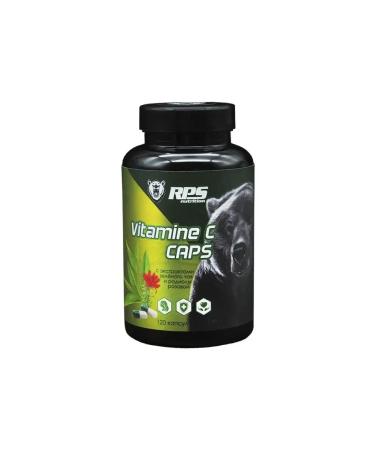 RPS Nutrition Vitamin C green tea extract Rhodiola pink 120 caps - Buy Online on GoSupps.com