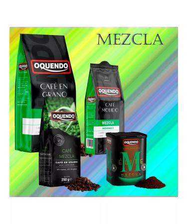 Oquendo Coffee in grains 500 grams Mezcla - Buy Online on GoSupps.com