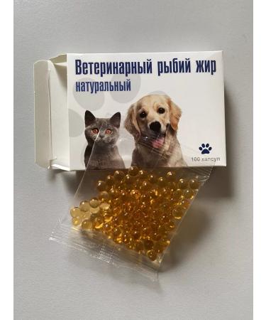 VAKA Veterinary fish oil for dogs and cats 100 capsules - Buy Online on GoSupps.com