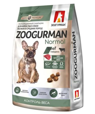Zoogourman Dry food for medium dogs beef 1.2 kg - Buy Online on GoSupps.com