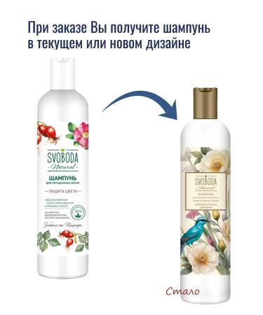 Freedom Natural Shampoo for dyed hair 430 ml * 5 pieces - Buy Online on GoSupps.com