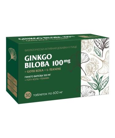 Bioterra Ginkgo biloba 100mg+gota cola+Thein 600mg No. 30 - Buy Online on GoSupps.com