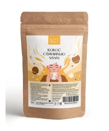 CoffeeKo Green tea milk milk ulun coconut and vanilla 100 grams - Buy Online on GoSupps.com