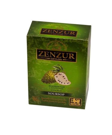 Zenzur Green Ceylon tea with slices of sauce 100 g - Buy Online on GoSupps.com