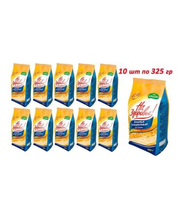 To your health Corn flakes without sugar 325 g 10 pcs