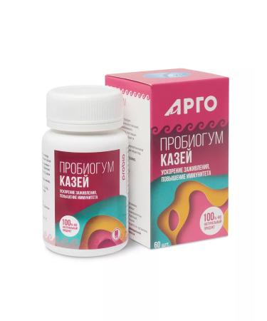 Argo EM-1 Probiogum Kazces tablets for immunity 2 pcs - Buy Online on GoSupps.com