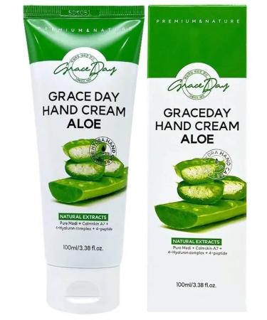 Grace Day Hand cream soothing with aloe extract 100ml - Buy Online on GoSupps.com