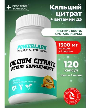 POWERLABS Calcium d3 calcium dietary supplements and vitamins