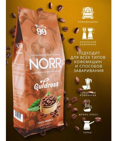 Coffee in grains 1 kg Guldrost - Buy Online on GoSupps.com